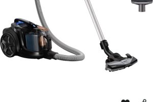 Philips Marathon Daily Torbasiz Elektrikli Süpürge, 750W, PowerCyclone 8, Alerji Kilit Sistemi, Allergy H13 Filtre, CarpetClean Başlık, XB7150/07
