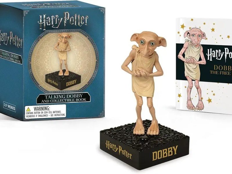 Harry Potter Talking Dobby and Collectible Book (Miniature Editions)