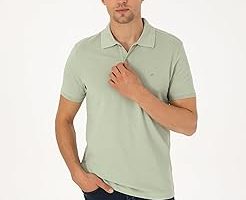 🛒 Pierre Cardin Erkek Çağla Tişört Basic 50325323-VR016