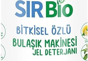 (%31.69) Sır Bio Bulaşık Makinesi Jel Deterjanı Bitkisel Özlü 1000 ml 40 YIKAMA