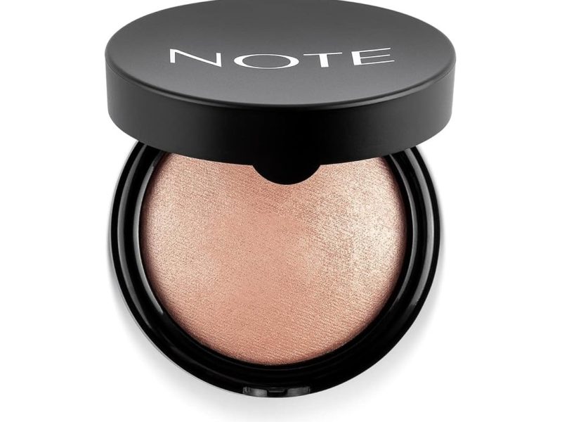 🛍️ Note Cosmetics Baked Powder 01 Stardust Işıltılı Bitişli Highlighter Toz Yüz Pudrası