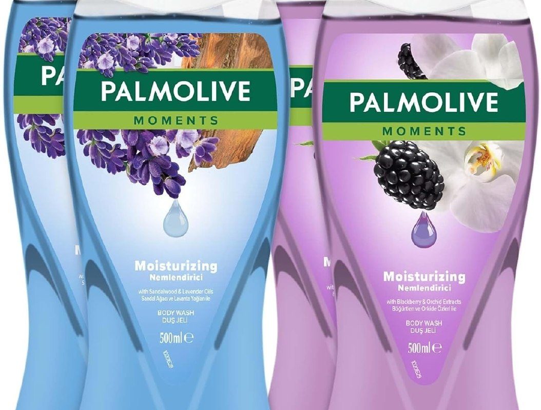 Palmolive Moments Lavanta Yağları ve Böğürtlen ile Nemlendirici Banyo ve Duş Jeli 500ml x 4 Adet — %91 İndirim