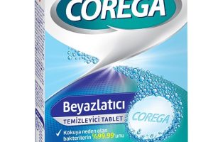 Corega Beyazlatıcı Temizleyici Tablet 30 adet
