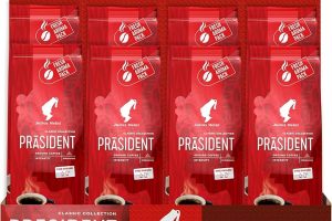 (%28.09) Julius Meinl President Blend Öğütülmüş Filtre Kahve, 250 g x 8 Adet