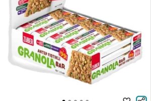 Züber Antep Fıstıklı Granola Bar 25g x 15 Adet