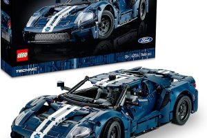 (%20.23) LEGO Technic 2022 Ford GT 42154 – Yetişkinler İçin Sergilenebilecek Bir Supercar Modeli İçeren Yaratıcı Model Yapım Seti (1466 Parça)