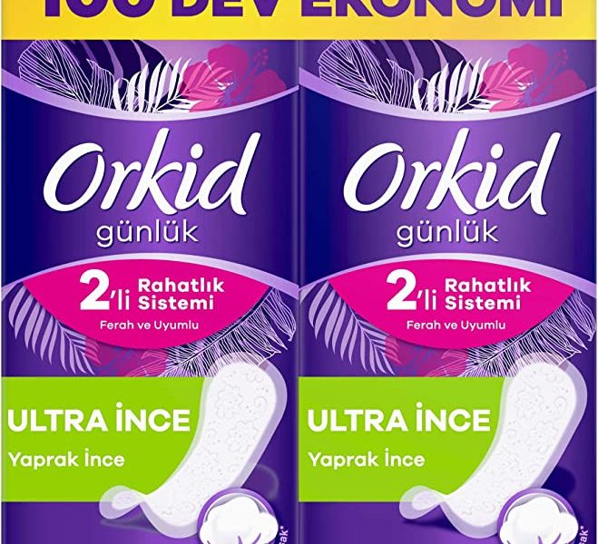 (%17.75) ORKID Yaprak Normal Günlük Ped Süper Ekonomik Paket 100 Adet