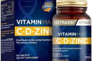Nutraxin Vitamin Max C-D-Zinc 60 Tablet