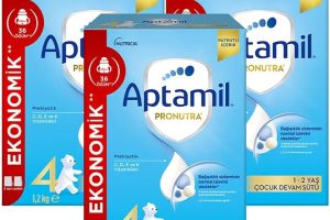 Aptamil 4 Prebiyotikli Çocuk Devam Sütü 1200 x 3 Adet 3600 Gr
