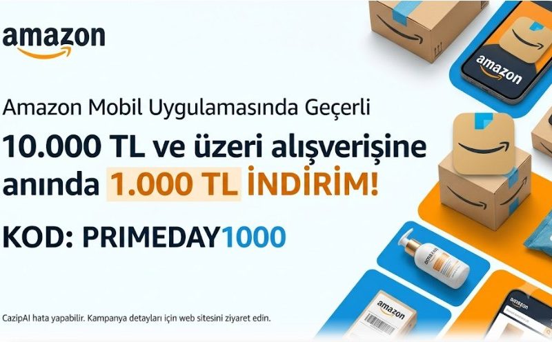 🎫 İndirim kodu: PRIMEDAY1000 — %90 İndirim