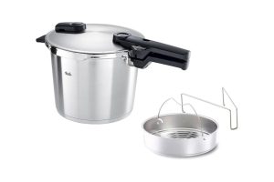 🛍️ Fissler Vitaquick Premium Düdüklü Tencere Buhar Aparatı Gümüş 6 Litre