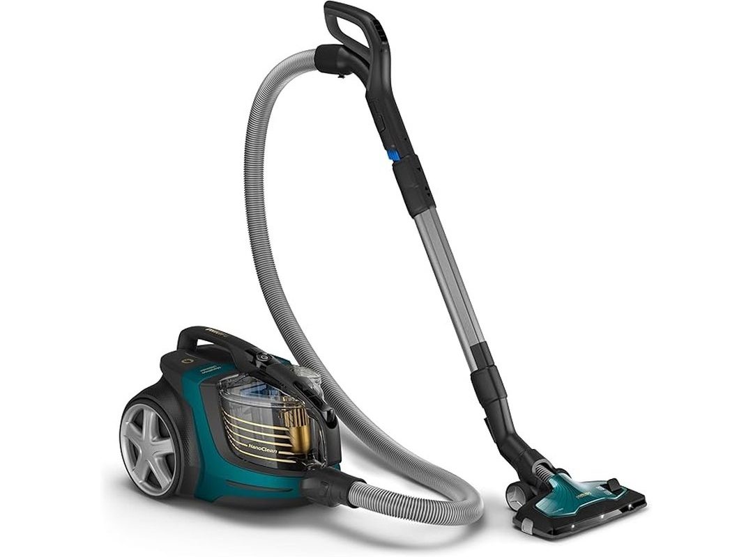 🛍️ Philips Marathon Ultimate Toz Torbasız Elektrikli Süpürge, 899W, PowerCyclone 10, TriActive Ultra LED Başlık, Power Max Sensör, XB9185/07