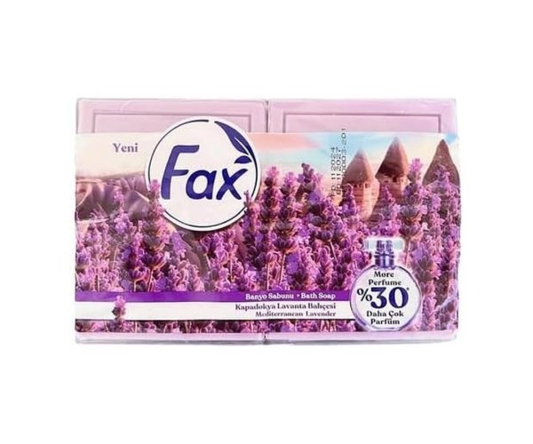 🛍️ Fax Kapadokya Lavanta Kalıp Sabun 150gx4
