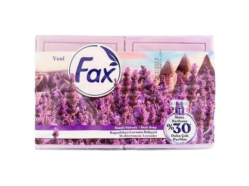 🛍️ Fax Kapadokya Lavanta Kalıp Sabun 150gx4