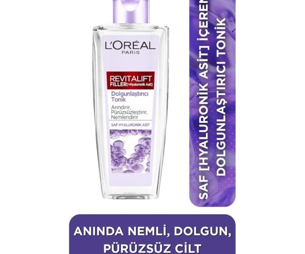 🛍️ L’Oreal Paris Revitalift Filler Dolgunlaştırıcı Tonik 200 ml Hyaluronik Asit, 3600523965663
