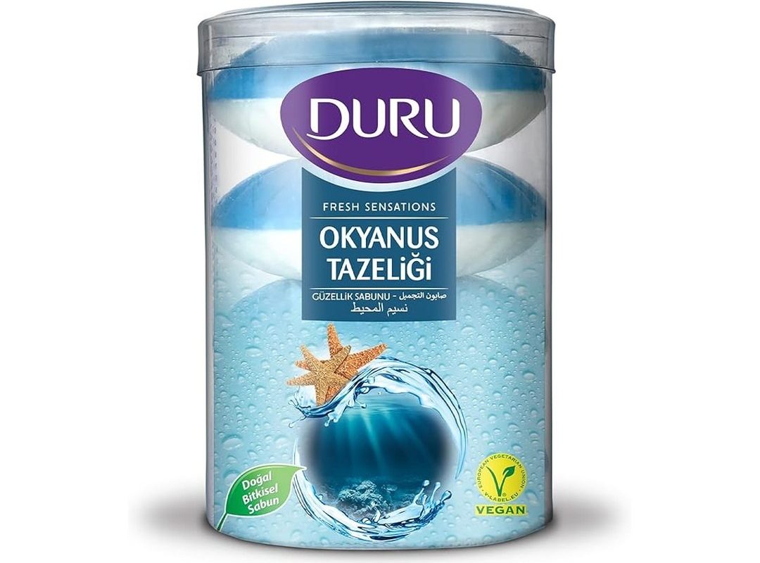 🛍️ DURU Fresh Sensations Ocean Sabun, 100 Gramx4
