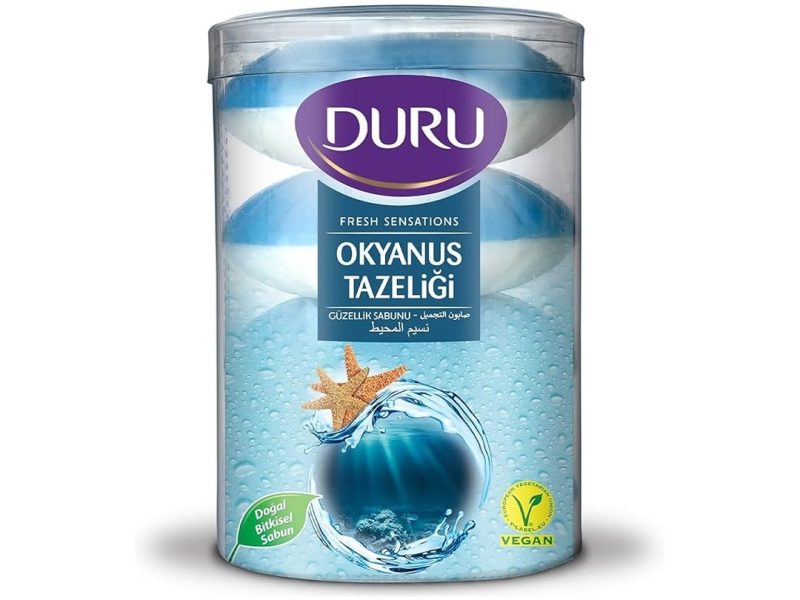 🛍️ DURU Fresh Sensations Ocean Sabun, 100 Gramx4