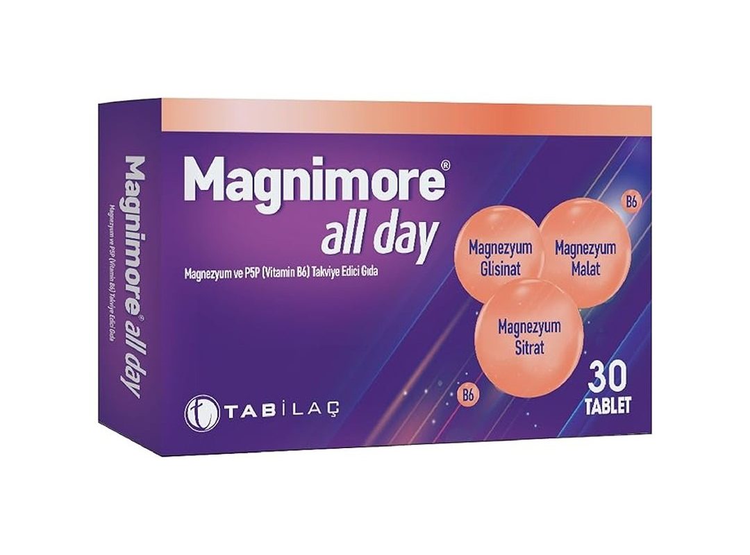 🛍️ Tab İlaç Magnimore All Day 30 Tablet