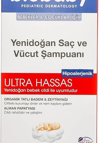 (%42.03) Biobaby Yenidoğan Saç ve Vücut Şampuanı, 300 ML
