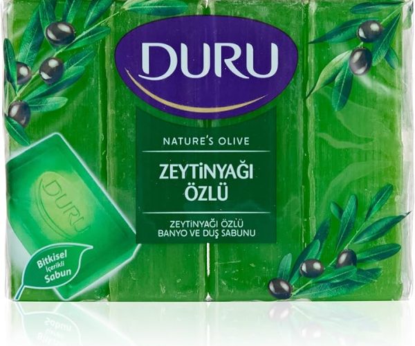 (%23.81) Duru Natural Olive Zeytinyağlı Banyo Sabunu, 600 gr