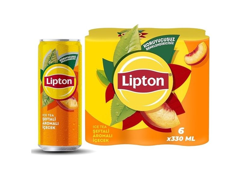 🛍️ Lipton Ice Tea Şeftali Kutu 6×330 ml