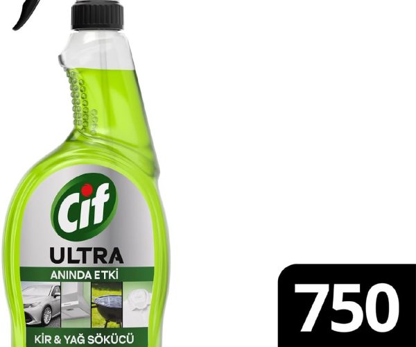 Cif Ultra Anında Etki Kir ve Yağ Sökücü 750 ml