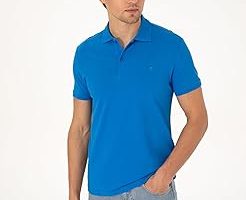 🛒 Pierre Cardin Erkek Saks Tişört Basic 50325323-VR045