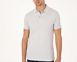 🛒 Pierre Cardin Erkek Açık Gri Tişört Basic 50325323-VR001