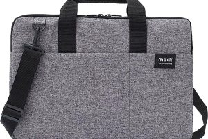 (%12.75) MACK Cityfit MCC-702 Laptop Çantası, Erkekler ve Kadınlar için Profesyonel Bilgisayar Çantası, 13,3 inç – 14.1 inç Notebook Çantası, Evrak Çantası, Gri