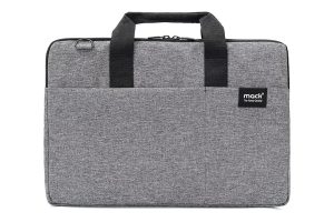 🛍️ MACK Cityfit MCC 702 Laptop Çantası, Erkekler ve Kadınlar için Profesyonel Bilgisayar Çantası, 13,3 inç   14.1 inç Notebook Çantası, Evrak Çantası, Gri