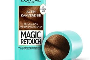 (%20) L’Oréal Paris Magic Retouch Beyaz Dipleri Kapatıcı Sprey – Altın Kahverengi (75 ml) — %20 İndirim