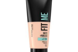 🛍️ Maybelline New York Fit Me Matte+Poreless Fondöten   104 Soft Ivory (30 ml)