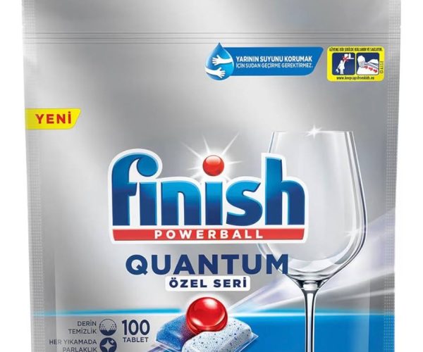 Finish Quantum Özel Seri 100 Kapsül Bulaşık Makinesi Deterjanı Tableti (1 x 100 Kapsül) — %9 İndirim