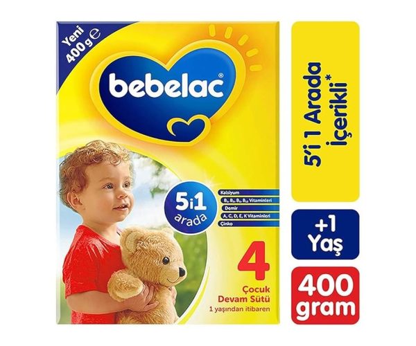 🛍️ Bebelac 4 Çocuk Devam Sütü 400 g 1 Yaş+