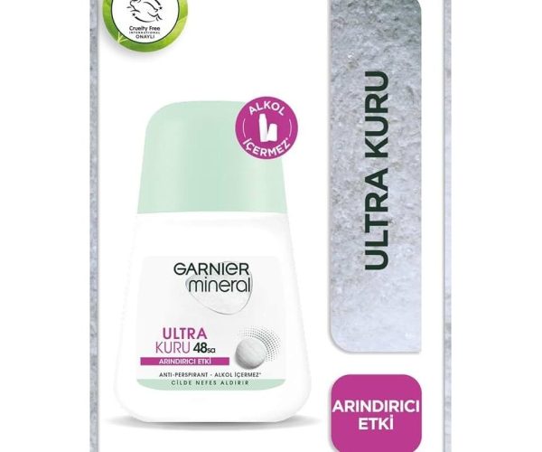 Garnier Mineral Ultra Kuru Kadın Roll-On Deodorant 3600541932623