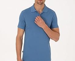 🛒 Pierre Cardin Erkek Koyu Mavi Tişört Basic 50325323-VR032