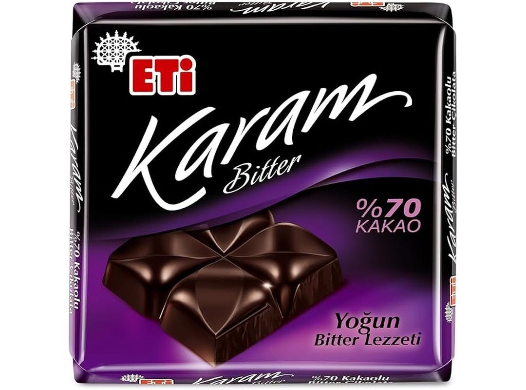 🛍️ Eti Karam %70 Kakaolu Bitter Çikolata 60 g
