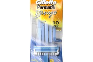 🛍️ Gillette Permatik Banyo Kullan At Erkek Tıraş Bıçağı 10 Adet