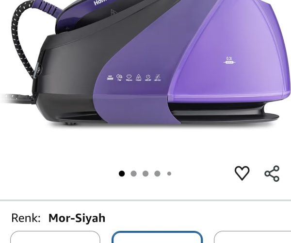 Homend Jetsteam 1173h Buhar Kazanlı Ütü Mor Siyah – 6.172₺ — %11 İndirim