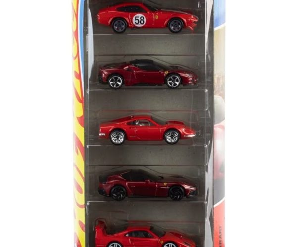 Hot Wheels 5’li Ferrari Araba Seti JLN12