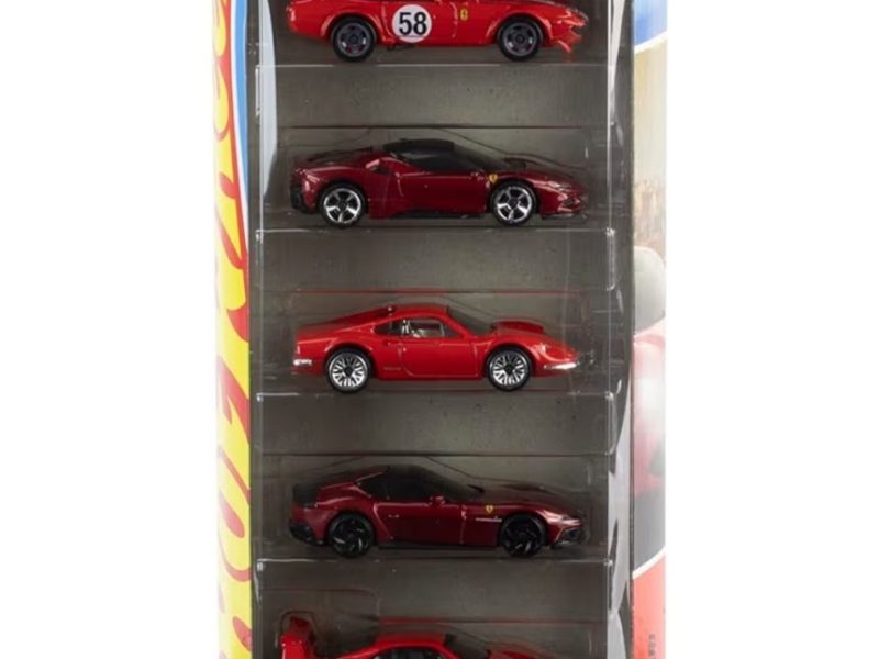 Hot Wheels 5’li Ferrari Araba Seti JLN12