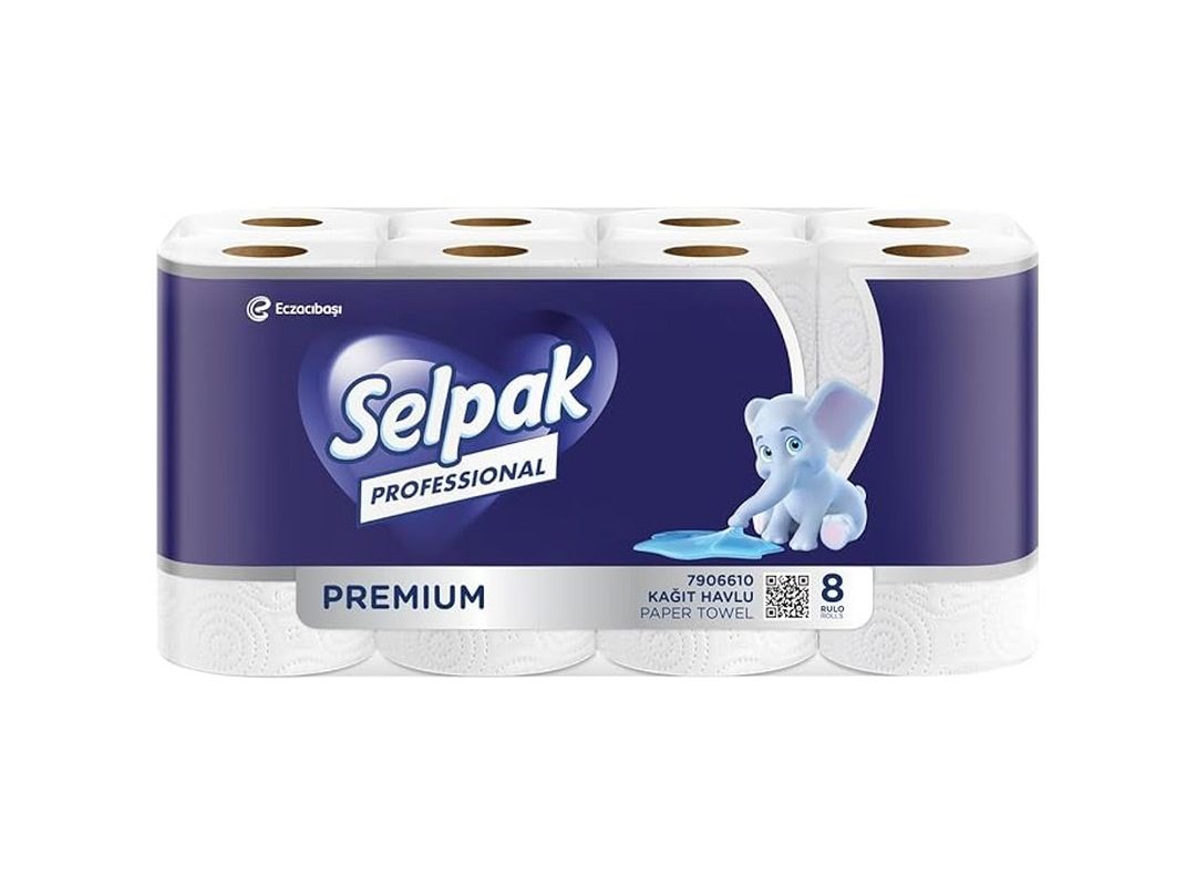🛍️ Selpak Professional Premium Havlu Kağıt, 8 Rulo
