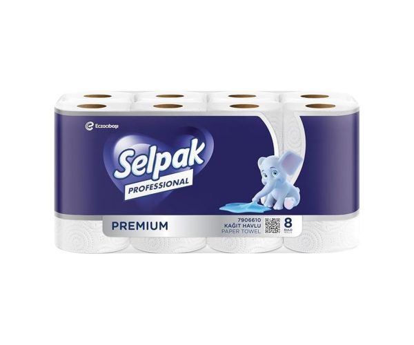🛍️ Selpak Professional Premium Havlu Kağıt, 8 Rulo