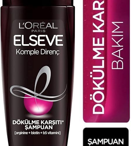 (%60.4) L’Oréal Paris Elseve Arginine Direnç X3 Dökülme Karşıtı Şampuan (360 ml)