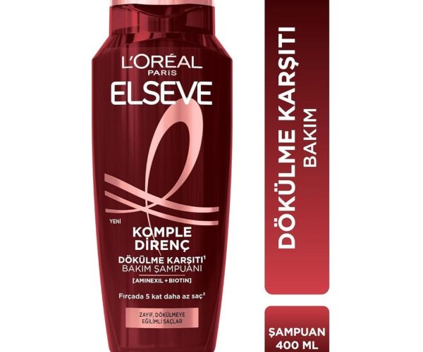 🛍️ L’Oreal Paris Elseve Komple Direnç Dökülme Karşıtı Şampuan 400 ml