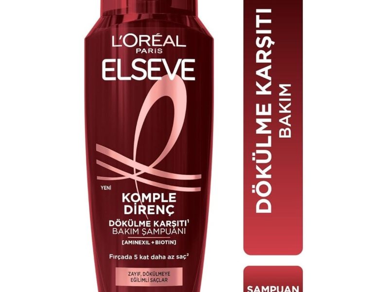 🛍️ L’Oreal Paris Elseve Komple Direnç Dökülme Karşıtı Şampuan 400 ml
