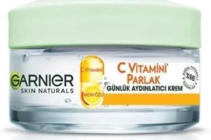 Garnier C Vitamini Parlak Günlük Aydınlatıcı Nemlendirici Krem 50ml