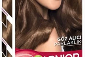 (%10.45) Garnier Çarpıcı Renkler Saç Boyası 6.0 Yuğun Koyu Kumral
