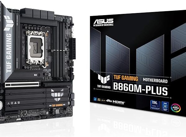 (%11.16) ASUS TUF GAMING B860M-PLUS Intel B860 LGA1851 DDR5 8800 DP HDMI Type-C 3x M2 USB3.2 Gen 2×2 AURA RGB 2.5Gbit LAN mATX 12+1+2+1 Güç Aşamaları, 1xGen5 M.2, Ready for Advanced AI PC