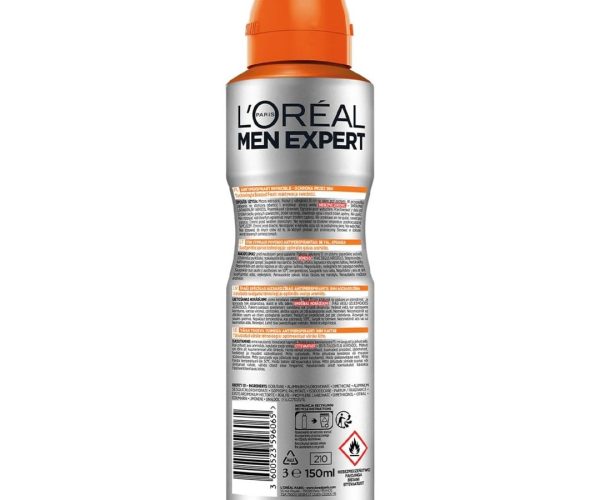 🛍️ L’Oreal Paris Men Expert Invincible Anti Perspirant Sprey Deodorant 150 ml
